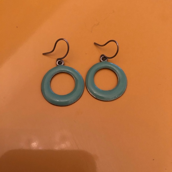 Jasmine Sola ๐ Circle Drop Earrings - Picture 1 of 3